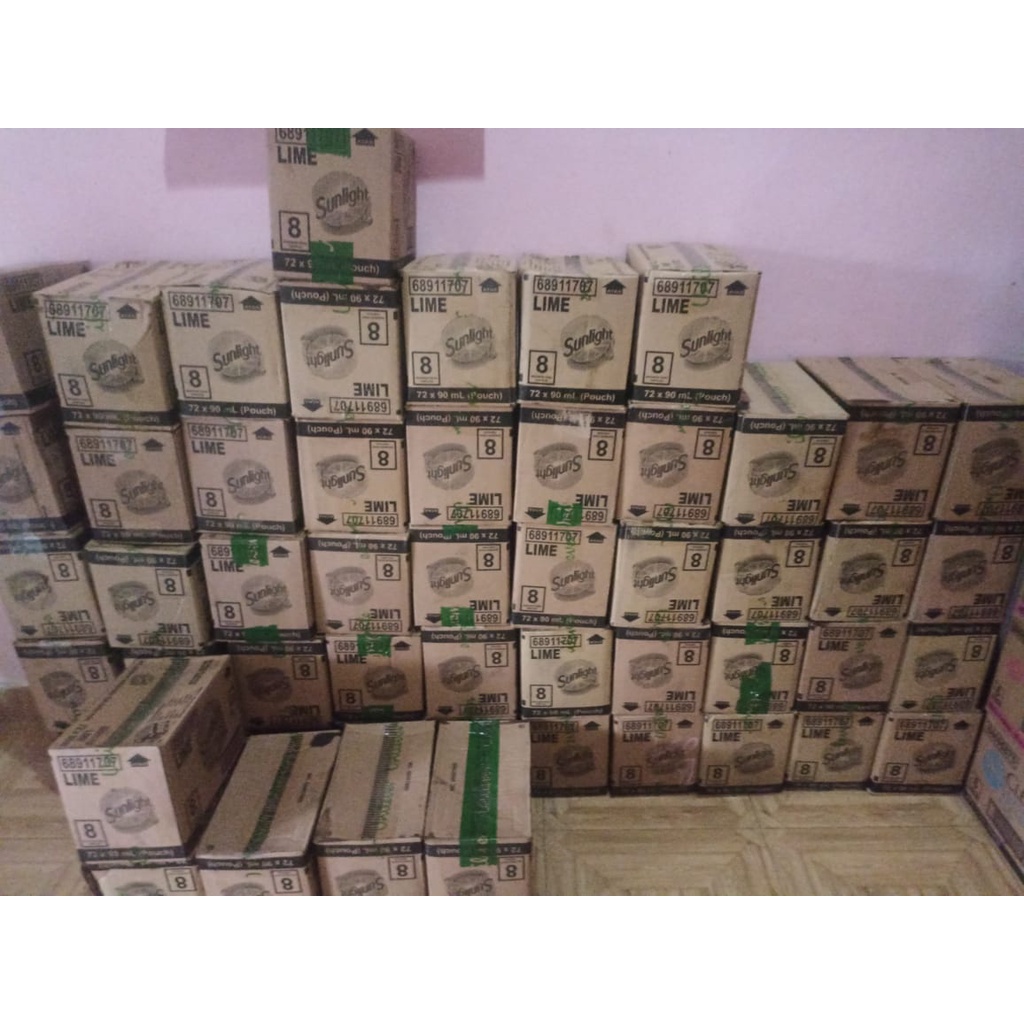 Sunlight jeruk nipis 90/100/105ml 1 dus