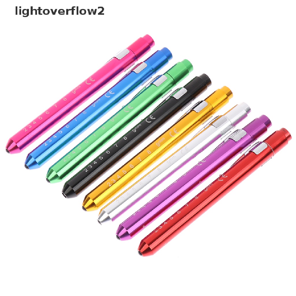 (lightoverflow2) Senter LED Bentuk Pulpen Untuk Pertolongan Pertama