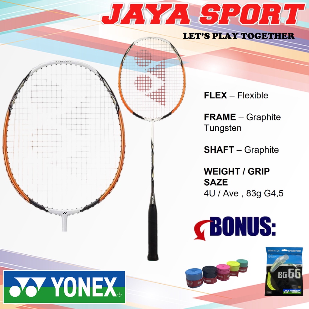 Raket Bulutangkis yonex voltric D 15 original taiwan Raket Badminton Raket Bulutangkis Reket Badmint
