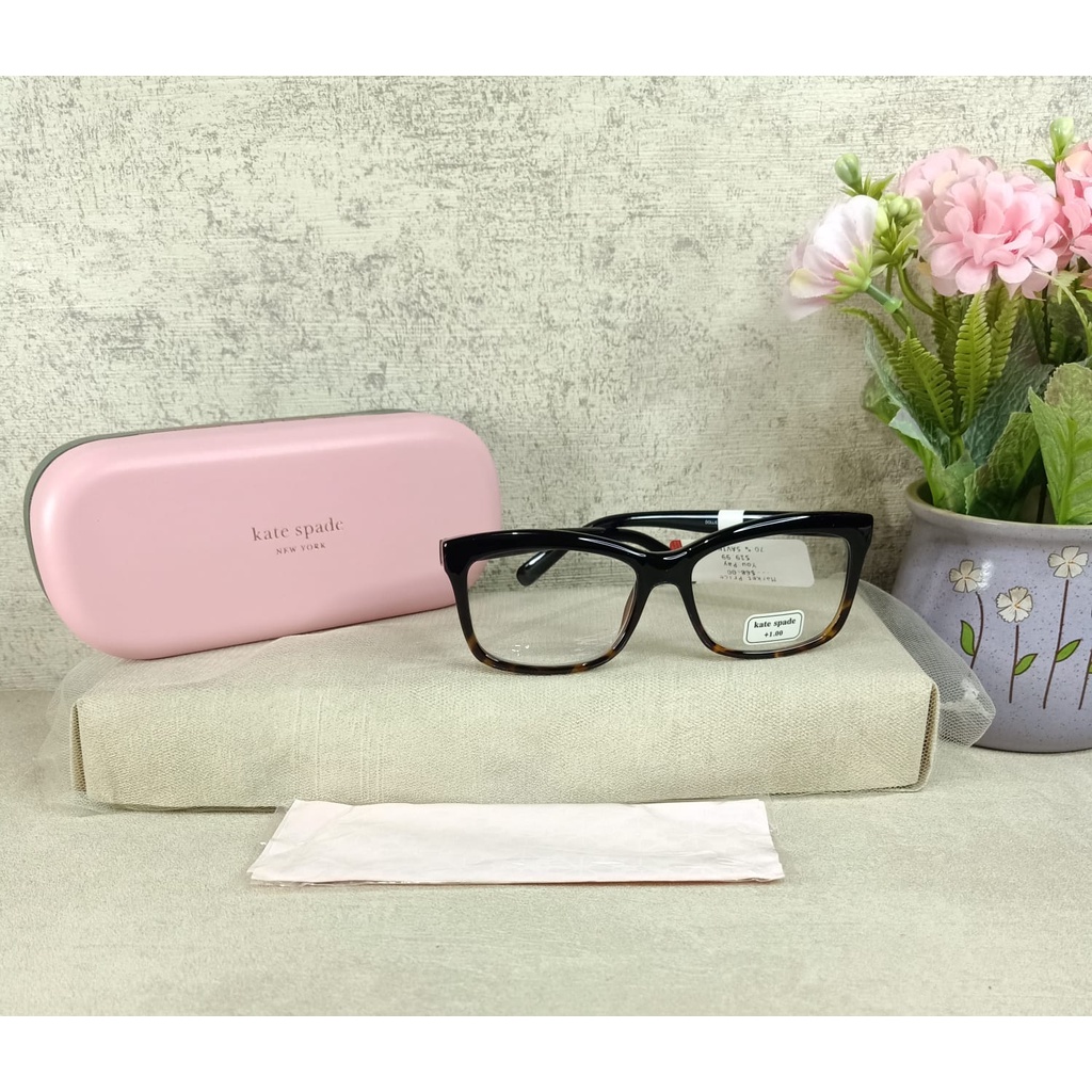 Kacamata Kate Spade KS Dollie Black Havana New Original