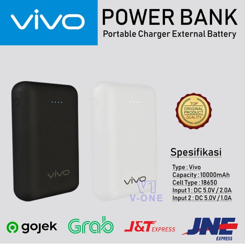 POWERBANK Vivo MURAH HARGA BERKUALITAS 20000 MAH