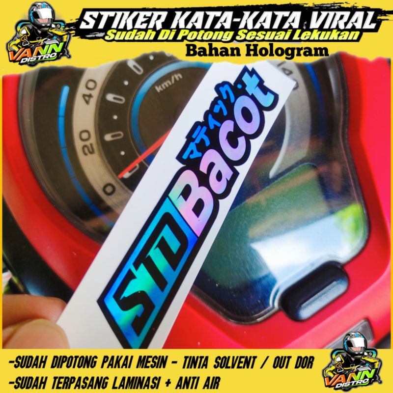 stiker std bac0t