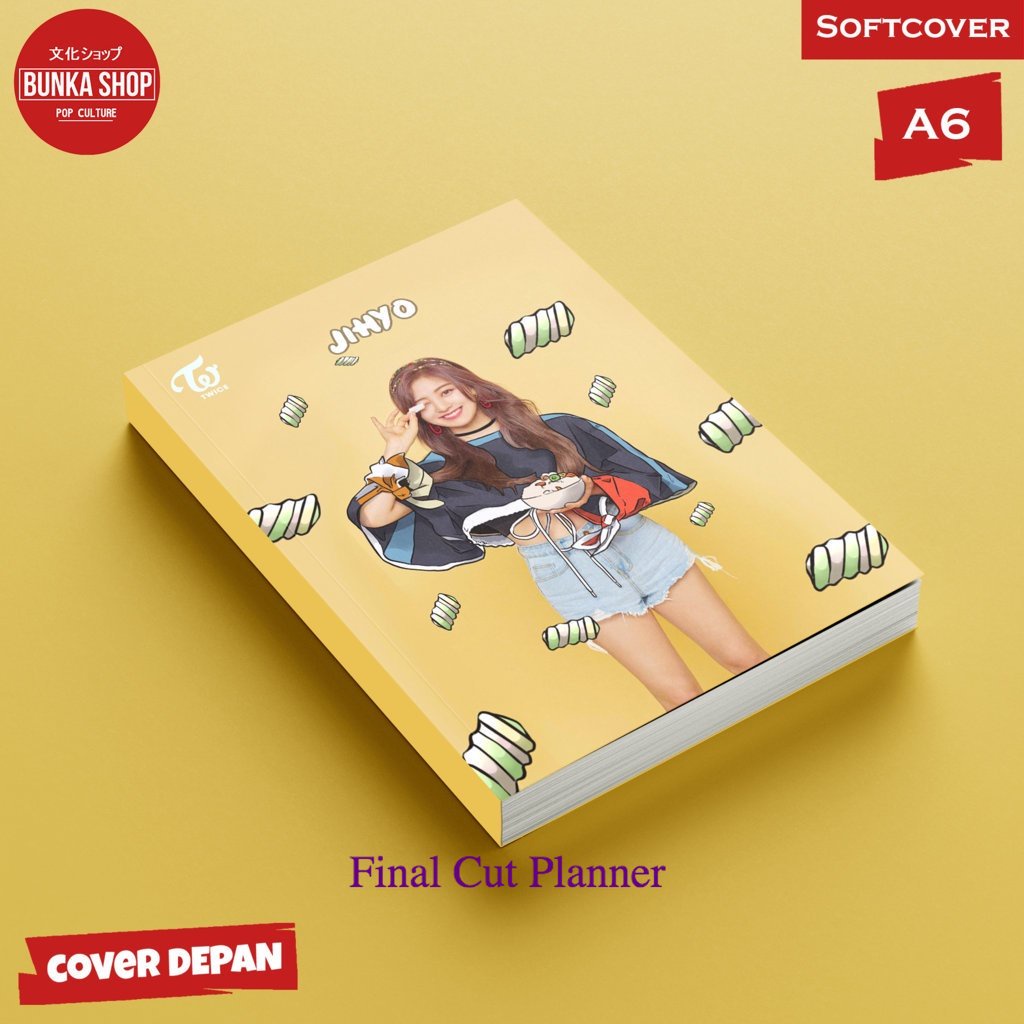 

Pocket Note twice Jihyo Softcover A6 Buku Tulis Catatan Notes Agenda Planner Jurnal