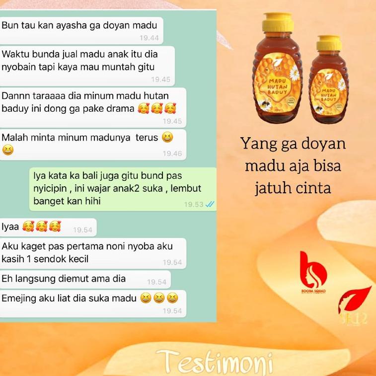 

10.10 MADU HUTAN BADUY SR12 ASLI BERBPOM..!!! MADU LIAR BADUY / MENINGKATKAN IMUNITAS & DAYA TAHAN TUBUH murah