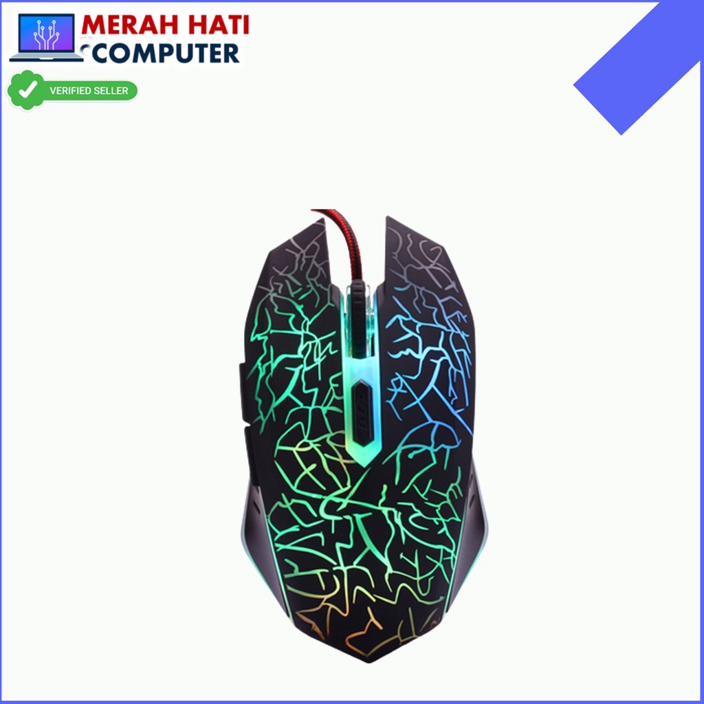 MOUSE GAMING BATTLE X-ONE E-SPORT VX RGB 6D 4800 DPi GAMING MOUSE