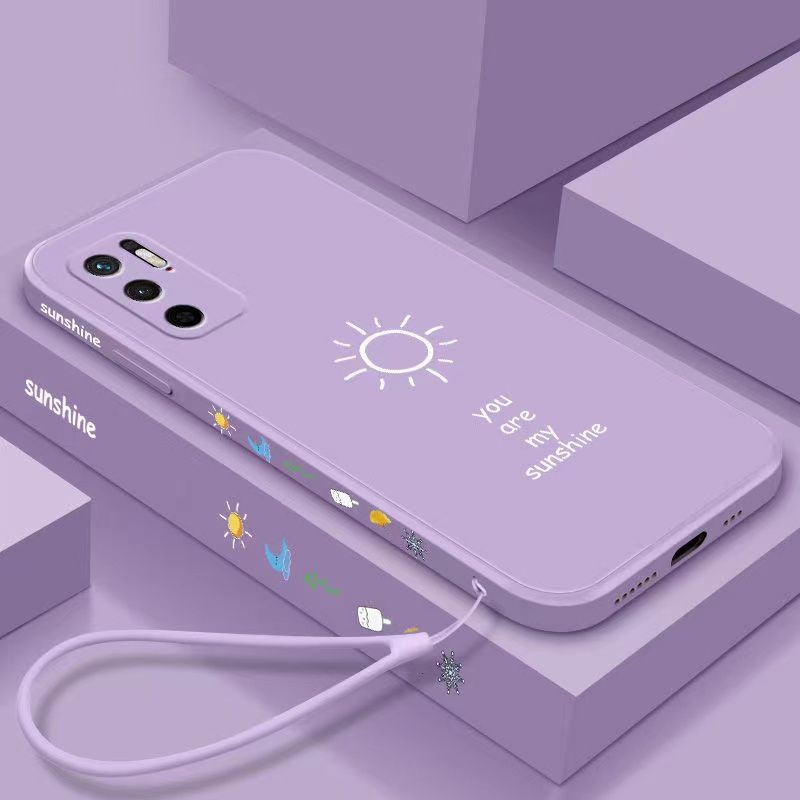 Case Oppo A74 4G A95 4G A54 Tali Motif Sunshine Silikon Printing Terbaru Casing Soft Case Pelindung 