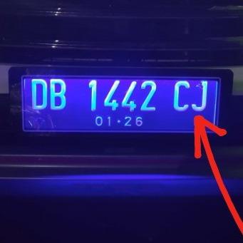 COVER PLAT ACRILIK LED TRUK BUS 24 VOLT