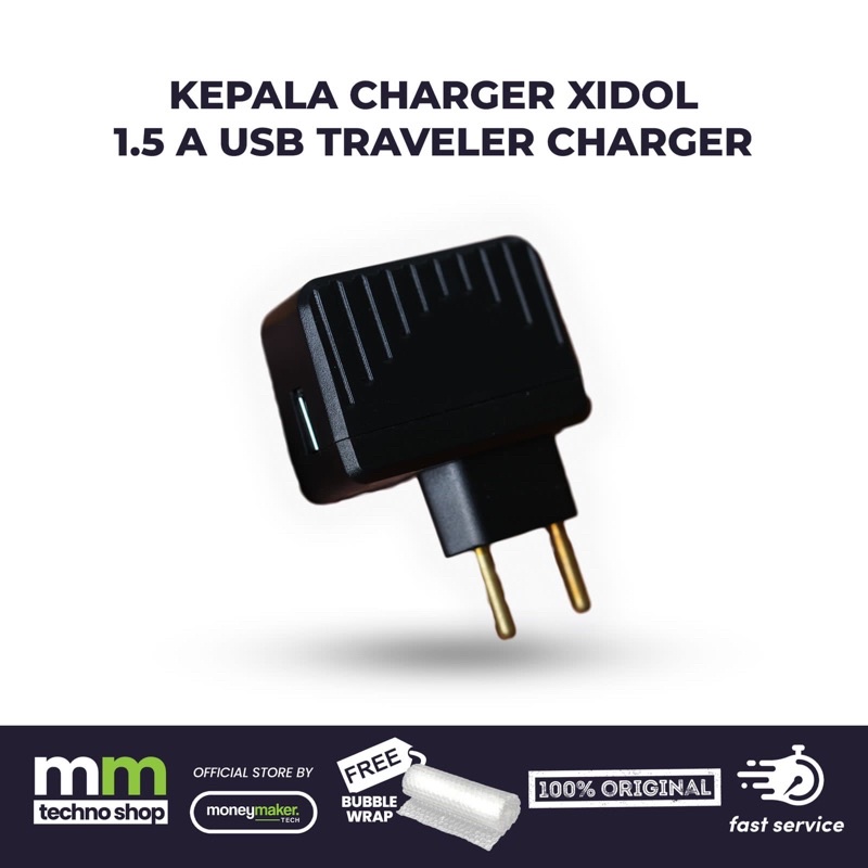ADAPTOR XIDOL TRAVELER CHARGER 1.5 A