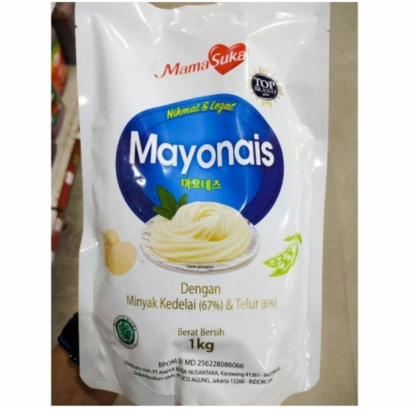 

Mama Suka Mayonais 1kg - Mayones saus mayo mayonaise