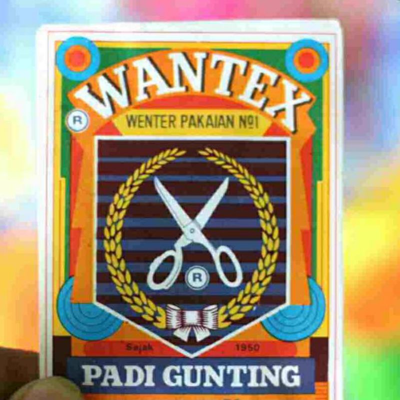 Wantex padi gunting/ pewarna pakaian/ pewarna kain terbaik