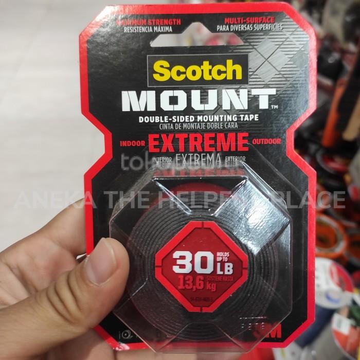 

3M EXTREME DOUBLE TAPE 1 INCH X 1.5 BEBAN 13.6 KG INDOOR / OUTDOOR