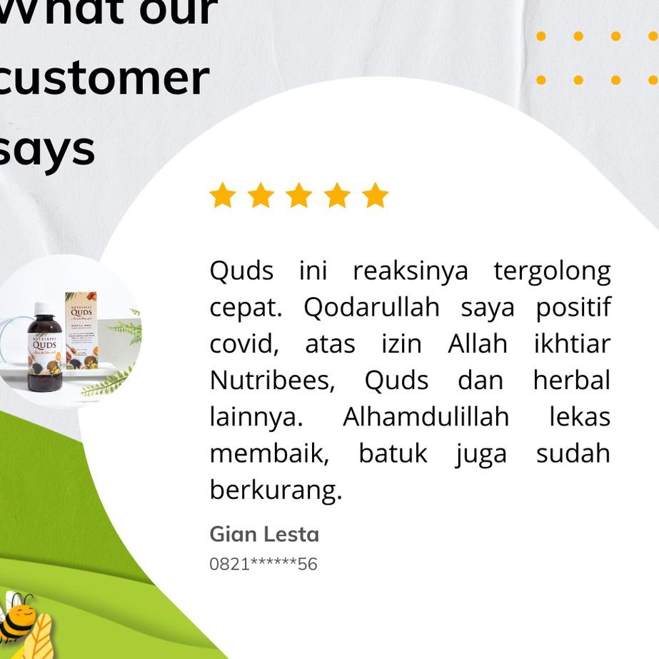 

Langsung pesan--Nutribees Quds 250 g