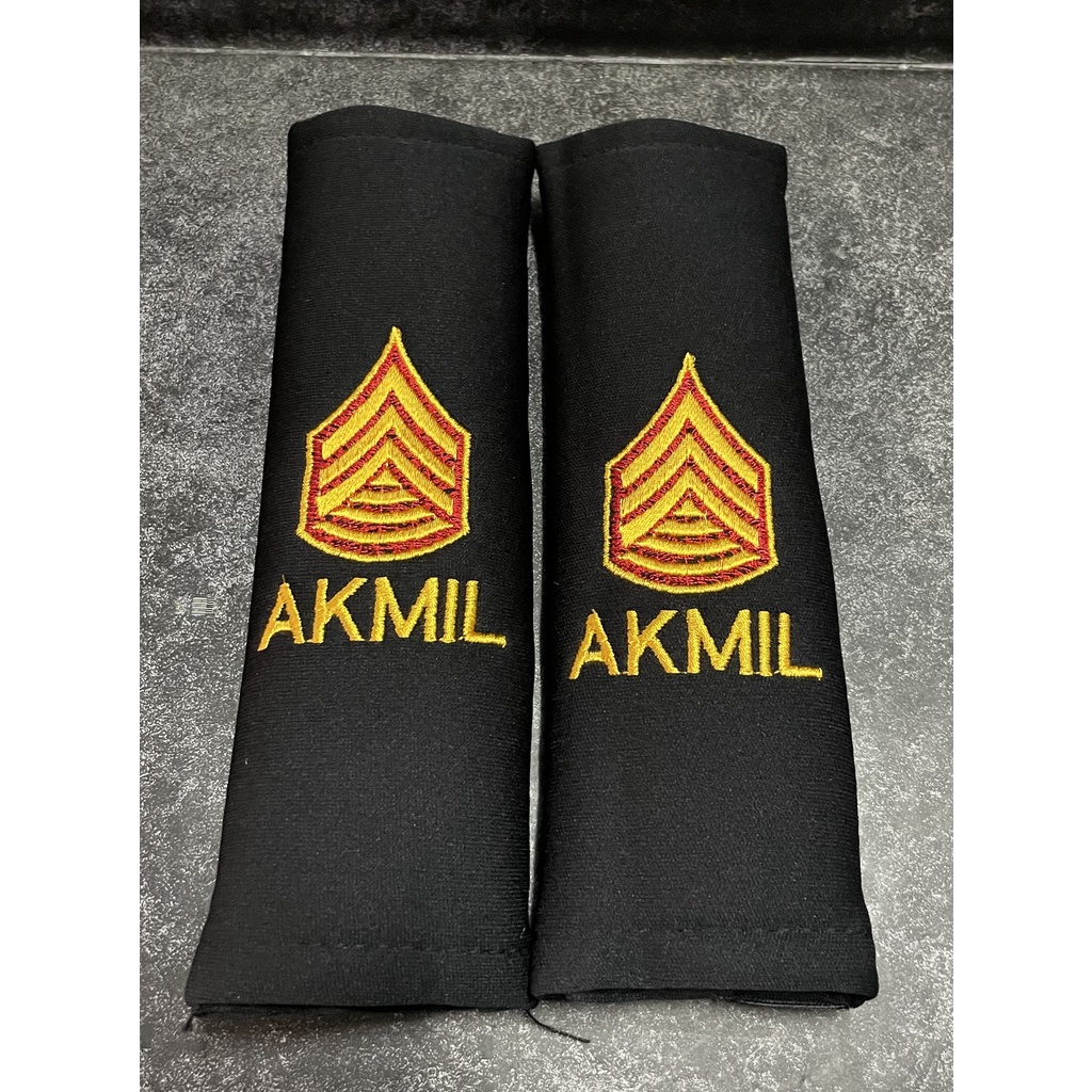 Sarung Seatbelt Akmil (Hitam) - Cover Seatbelt Akmil