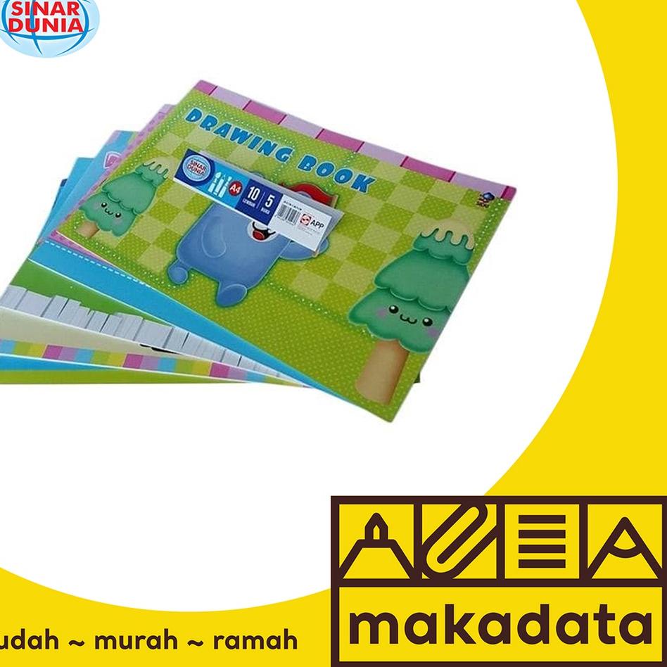 

Garansi Terhemat DRAWING BOOK / BUKU GAMBAR SIDU UKURAN A4 (1 PACK ISI 5 PCS) MURAH