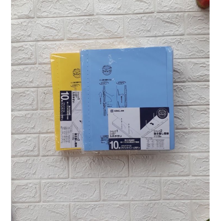 

KING JIM Kingjim 4432 Flat File Quick In Map Snell Ukuran A4 Satuan