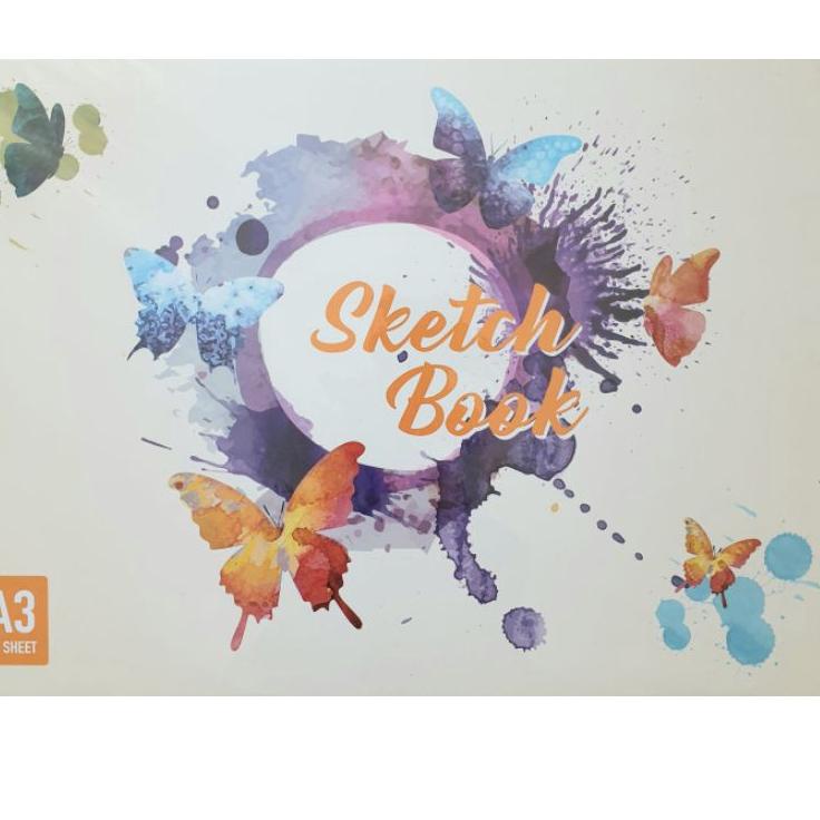 

Kekinian! Buku sketsa gambar A3 sketch book 110gsm ✔