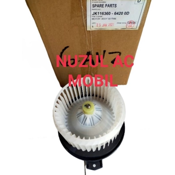 Motor Blower AC MOBIL Toyota All New Grand Avanza 2016 Up - Denso Asli