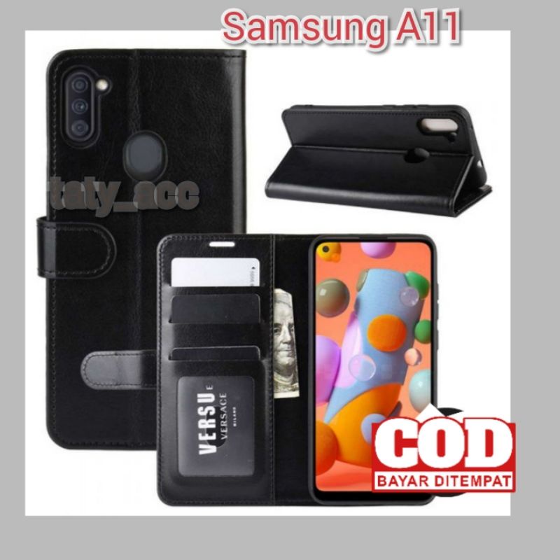 CASE DOMPET FLIP SAMSUNG A11