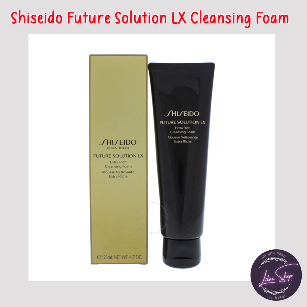 SHISEIDO FUTURE SOLUTION LX CLEANSING FOAM