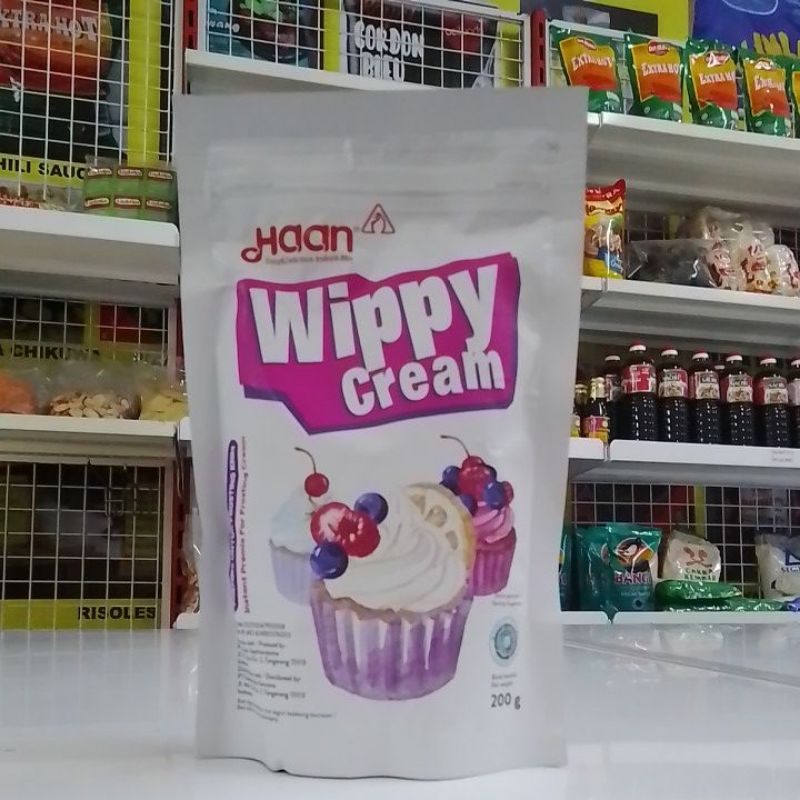 

Haan Wippy Cream 200g Bogor Frozen