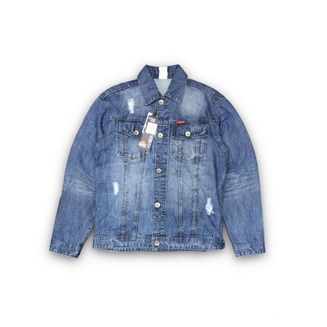 Jaket Jeans Pria Werco Original Standar Distro Jaket Jeans Model Kekinian Jaket Denim Model Kekinian