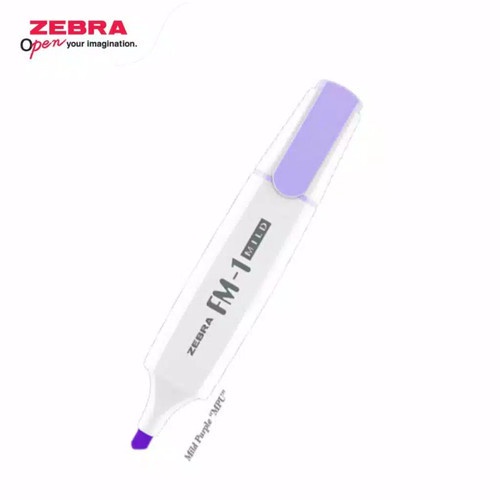 

Gramedia - Zebra Highighter Fm-1 Mild Purple Stationery