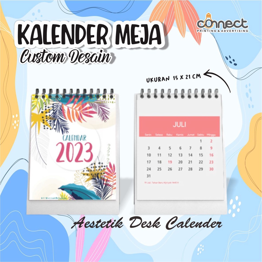 

Kalender Aestetik/Kalender Meja/Kalender 2023