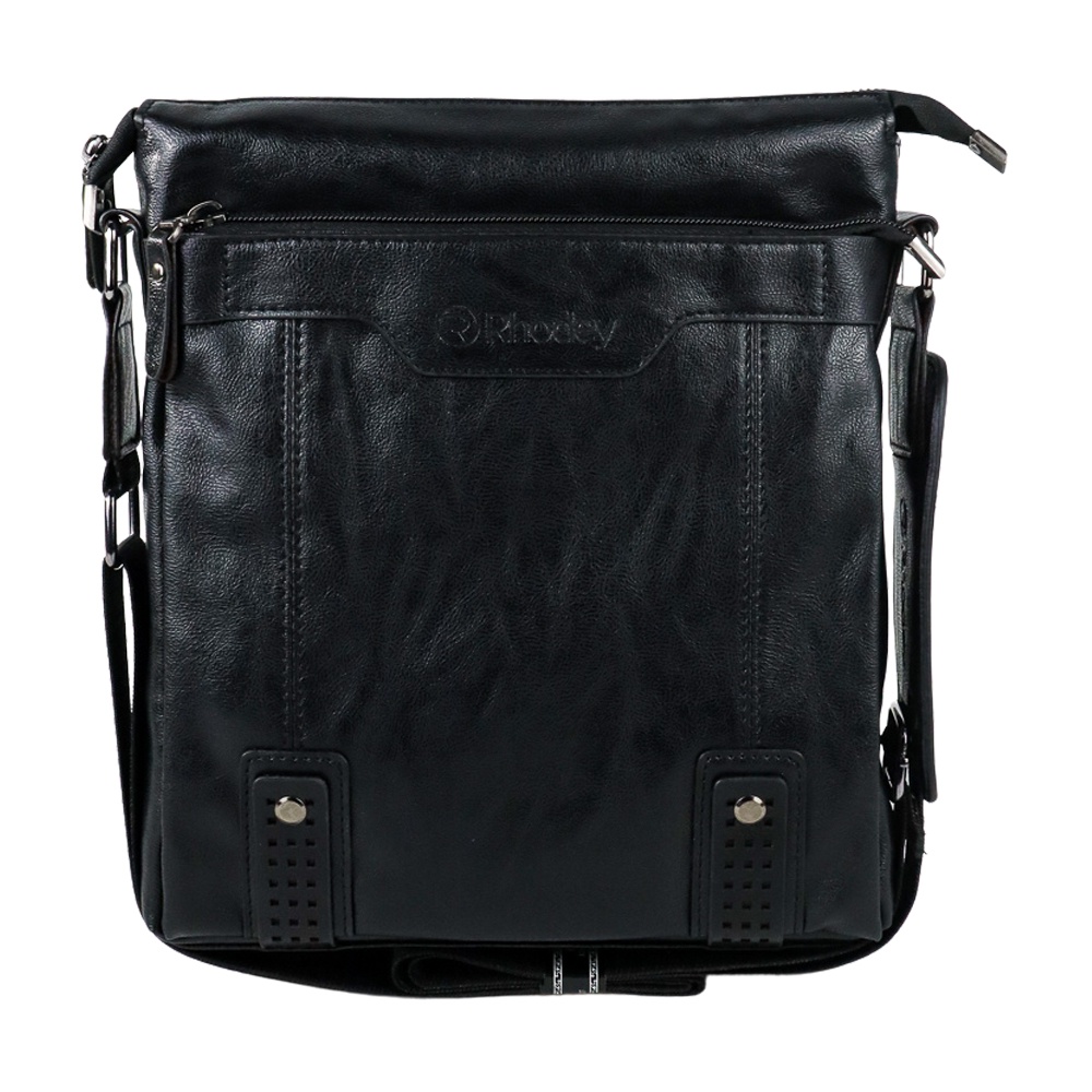 Rhodey Tas Selempang Messenger Crossbody Pria - 15036 - XDFB02BK Black