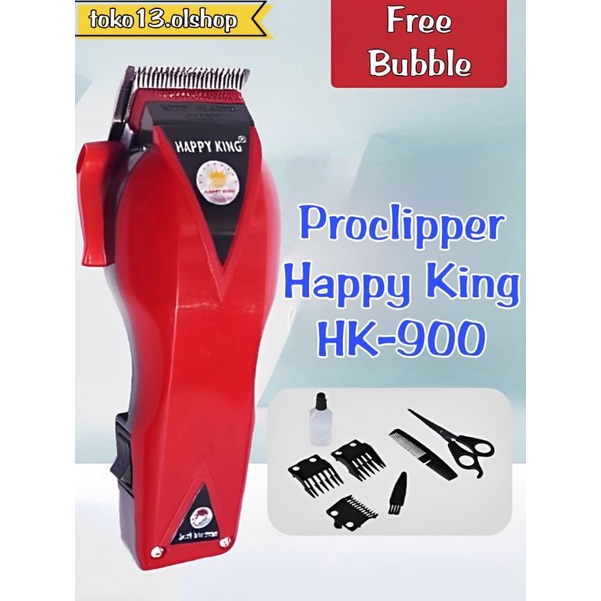 HK900-Happy King Proclipper HK900 Hair Trimmer/ Alat Cukur HK900⭐ Toko13 ⭐