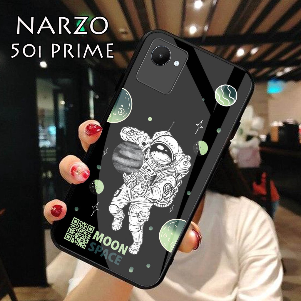 [H109] Softcase Kaca Realme Narzo 50i Prime - Casing Hp Realme Narzo 50i Prime - Case Realme Narzo 5