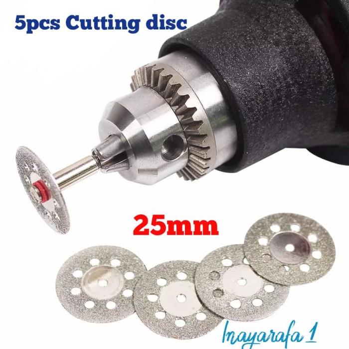 Mata Mata Potong Cutting Disc Diamond 25Mm Bor Gerinda Mini