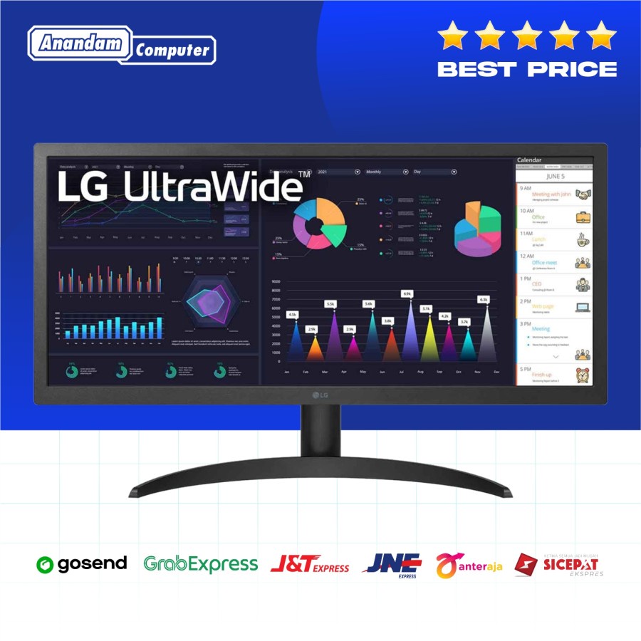 LG 26WQ500-B UltraWide IPS sRGB 99%