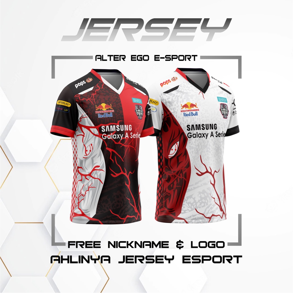 Jersey ALTER EGO TERBARU MPL SEASON 10 2022-2023 CUSTOM NICKNAME