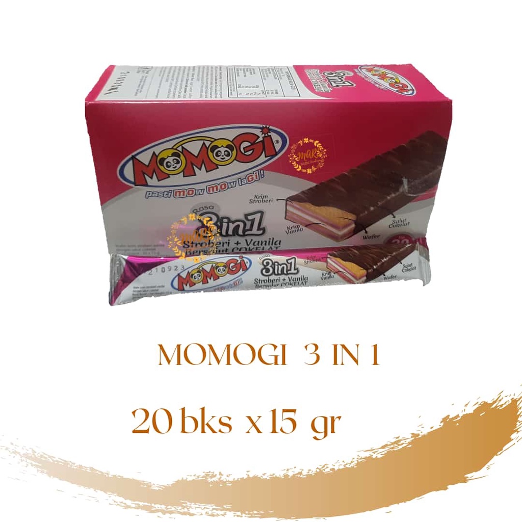 Momogi salut 3 in 1  20 pcs x 15 gr