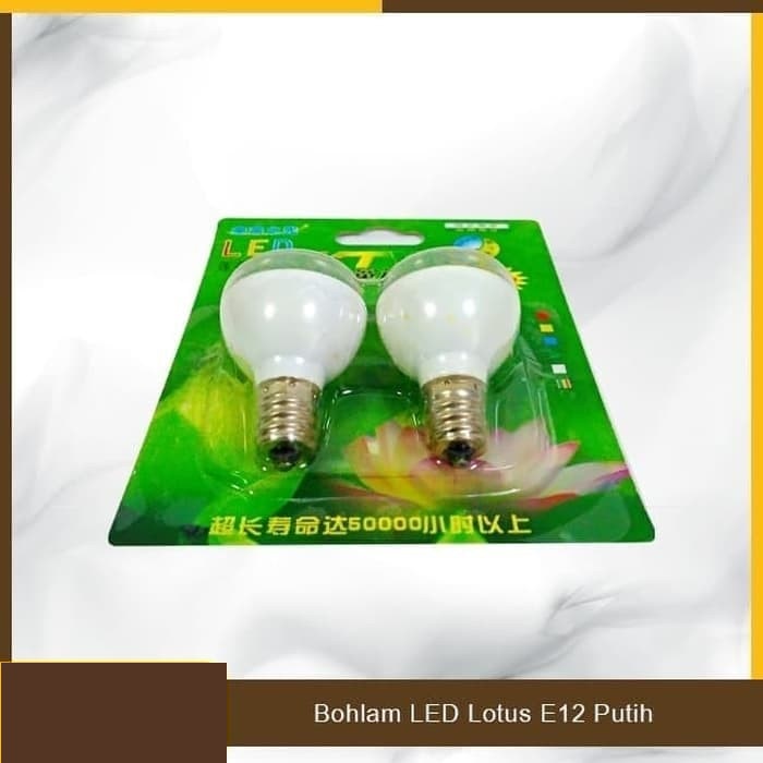 Bohlam LED Lampu Sembahyang E 12 Sepasang