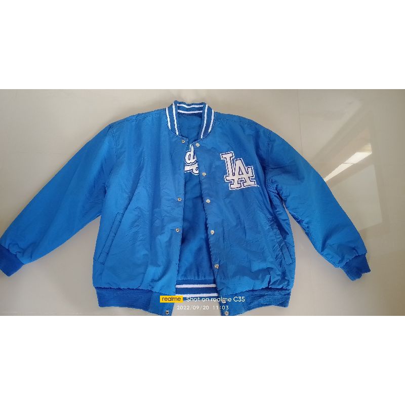 jaket varsity LA Dodgers second xxl