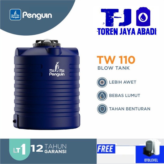 Toren Air Tandon / Toren / Tangki Air Blow Penguin Tw 110 - 1.050 Liter