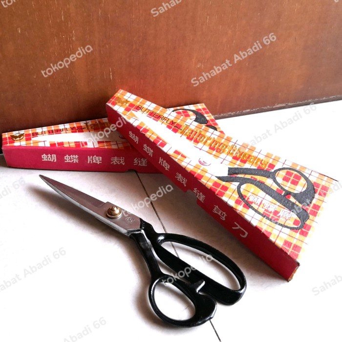 

Segera Miliki Gunting Kain - Gunting Kupu 8 Inch - Tailoring Shears Murah
