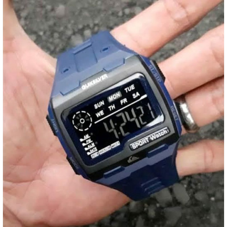 Jam Tangan Quicksilver Digital Waterproof Jam Tangan Tahan Air