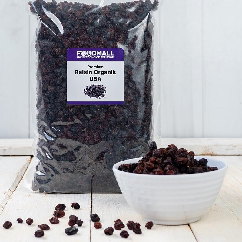

GRATIS ONGKIR✅Kismis / Raisin Black Organic 1 KG, USA PREMIUM 1 KG|RA9