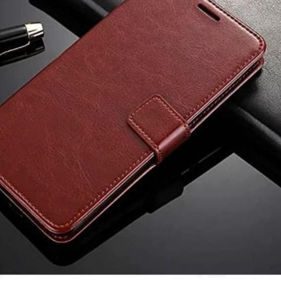 Redmi Note 9 Flip Case Leather Flip Cover Kulit Casing Dompet