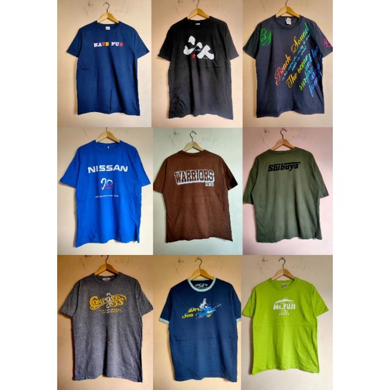 Jual THRIFT KAOS BRANDED MURAH Shopee Indonesia