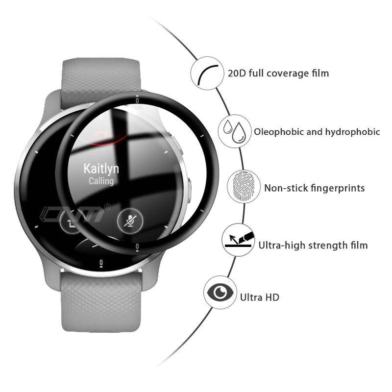 Film Pelindung Layar HD Ukuran 40mm 41mm 45mm Balck 40mm 44mm Untuk Samsung Watch Active 2 44mm