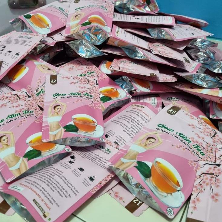 

[PRODUK 6WCKD] GLOW SLIM TEA / TEH PELANGSING ISI 12 PCS 25 PCS 7CP