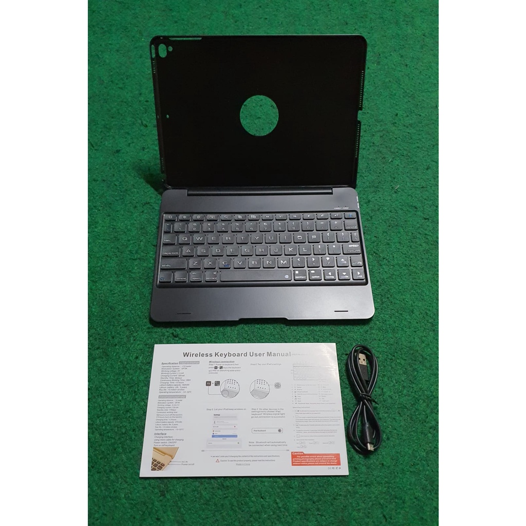 KEYBOARD BLUETOOTH F19 SMART CASE FOR IPAD AIR/AIR2/PRO 9.7&quot;/NEW IPAD 2017 2018