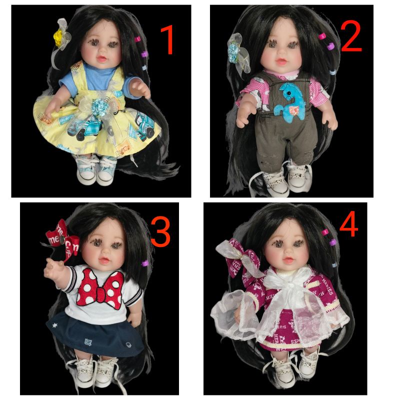 baju boneka reborn, lukthep size 12 inch