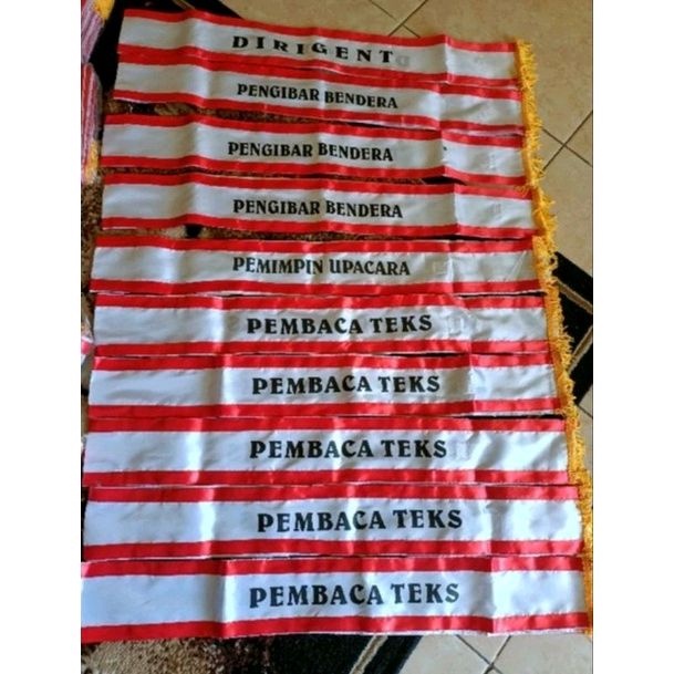 

slempang upacara selempang upacara murah