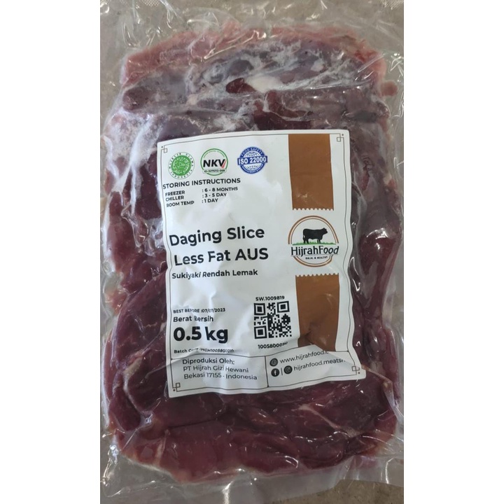 

Premium Beef Slice 500 gram murah halal