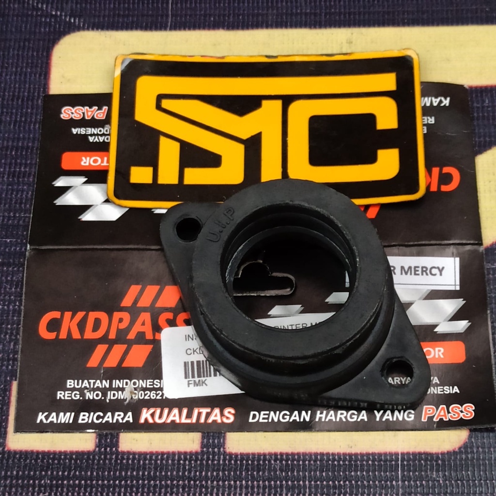 Karet Intek Maniful / Manifold / Insulator Karbu Kawasaki Binter Merzy / Mercy Ckdpass
