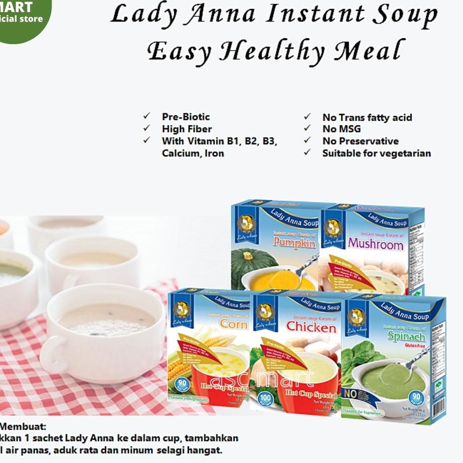 

Limited Product--Lady Anna Instant Soup Corn